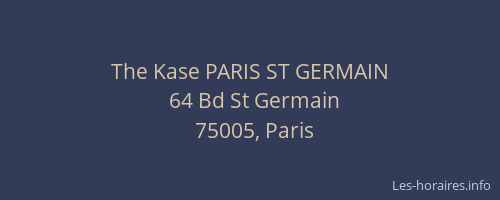 The Kase PARIS ST GERMAIN