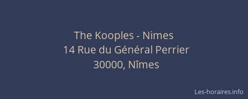 The Kooples - Nimes