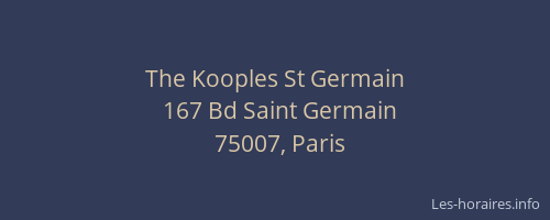 The Kooples St Germain