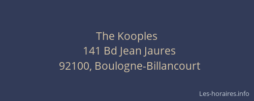 The Kooples