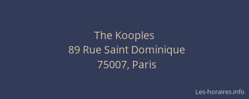 The Kooples