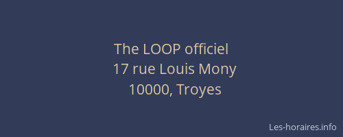 The LOOP officiel