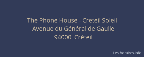 The Phone House - Creteil Soleil