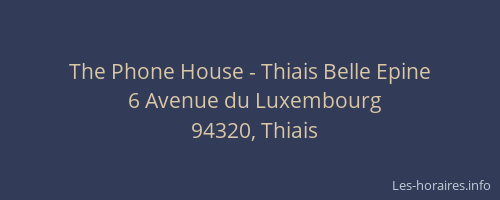 The Phone House - Thiais Belle Epine