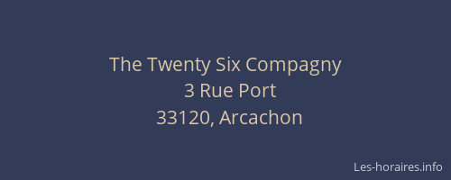 The Twenty Six Compagny