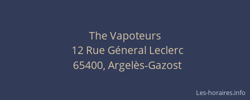 The Vapoteurs