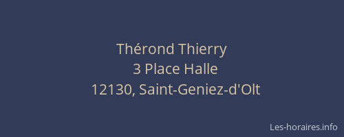Thérond Thierry