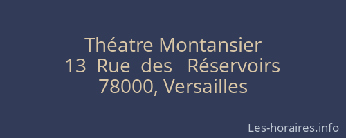 Théatre Montansier
