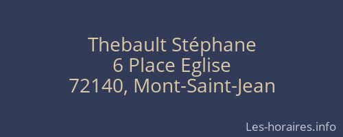 Thebault Stéphane