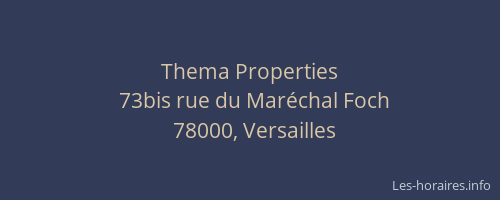 Thema Properties