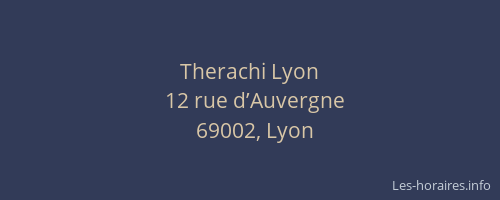 Therachi Lyon