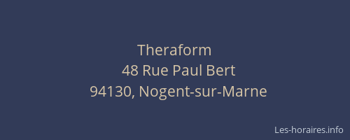 Theraform