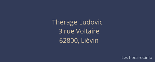 Therage Ludovic