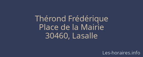 Thérond Frédérique