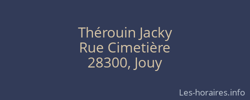 Thérouin Jacky