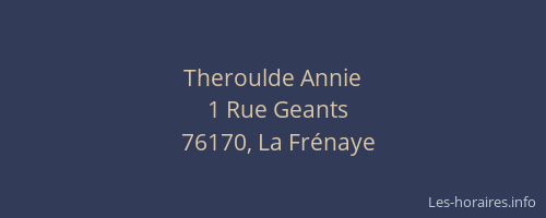 Theroulde Annie