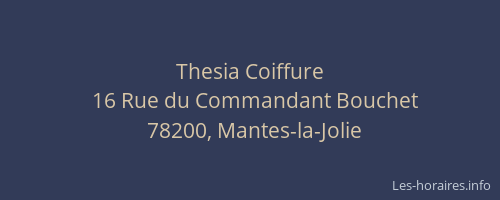 Thesia Coiffure