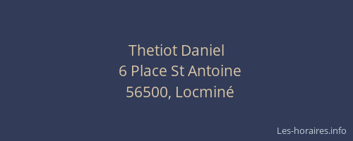 Thetiot Daniel