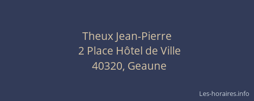 Theux Jean-Pierre