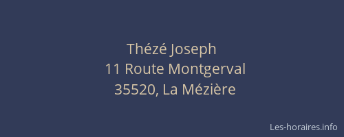 Thézé Joseph