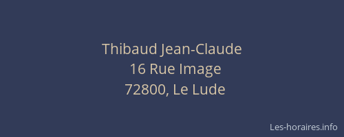 Thibaud Jean-Claude