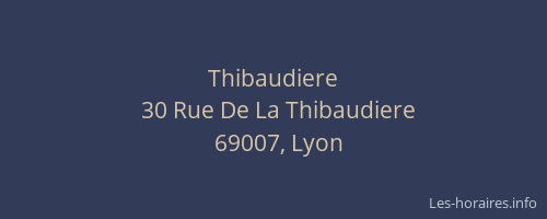Thibaudiere