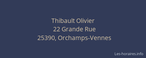 Thibault Olivier