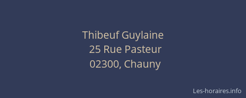 Thibeuf Guylaine