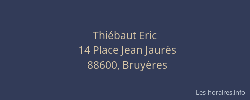 Thiébaut Eric
