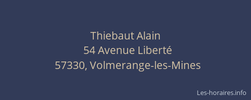 Thiebaut Alain