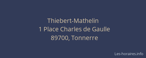 Thiebert-Mathelin
