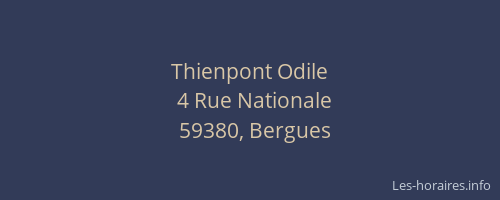 Thienpont Odile