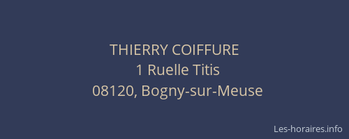 THIERRY COIFFURE