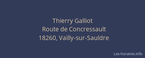 Thierry Galliot