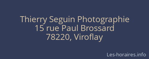Thierry Seguin Photographie