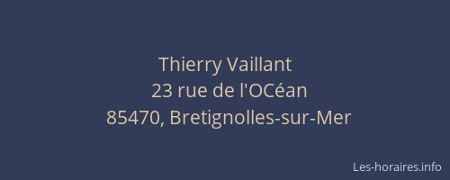 Thierry Vaillant