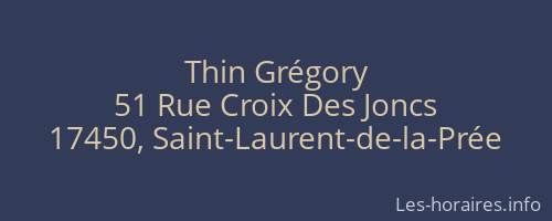 Thin Grégory