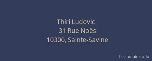 Thiri Ludovic