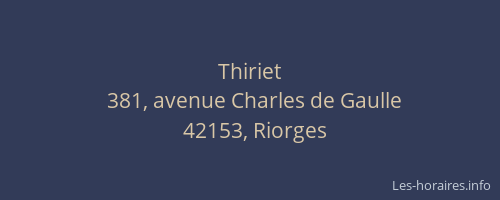 Thiriet
