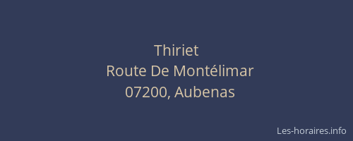 Thiriet