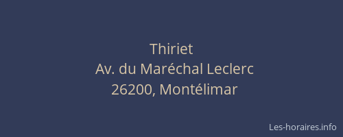 Thiriet