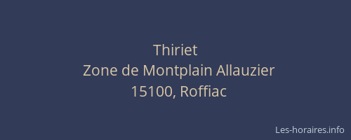 Thiriet