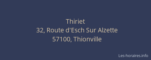Thiriet