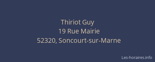 Thiriot Guy