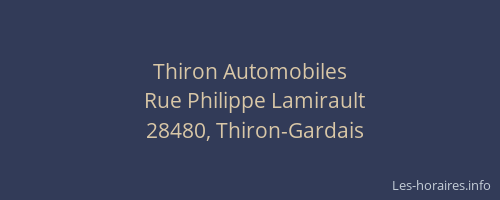 Thiron Automobiles