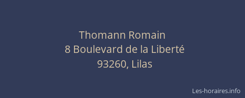 Thomann Romain