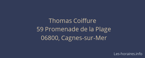 Thomas Coiffure