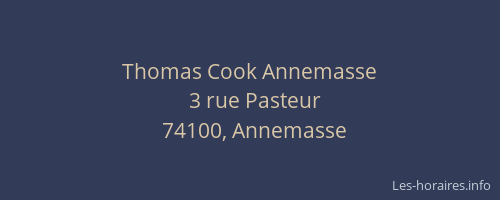 Thomas Cook Annemasse