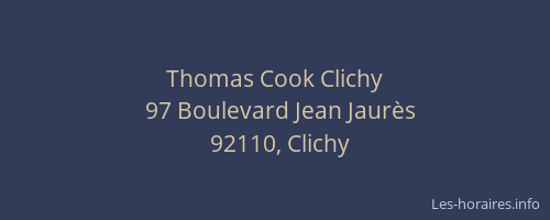Thomas Cook Clichy