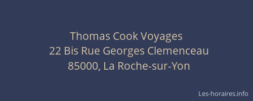 Thomas Cook Voyages